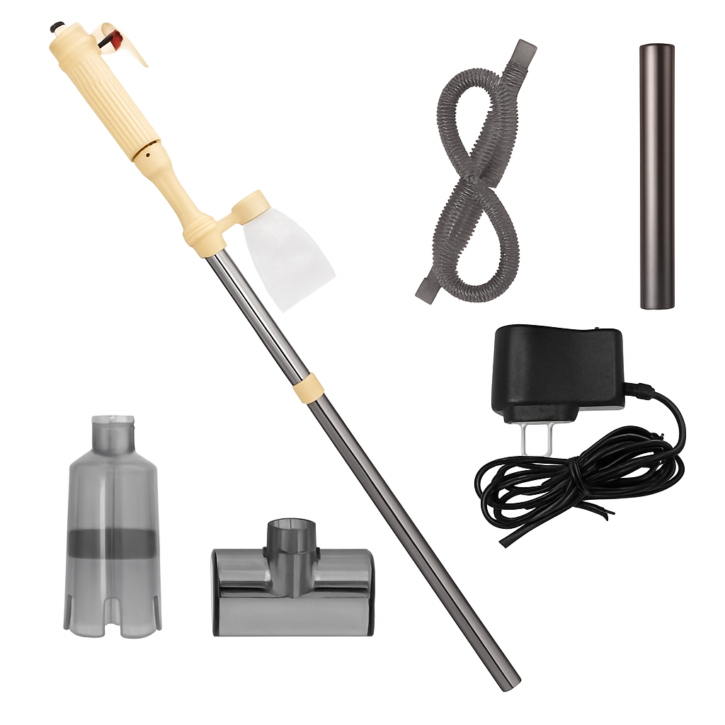 Multifunctional Aquarium Gravel Cleaner - Adjustable Tube
