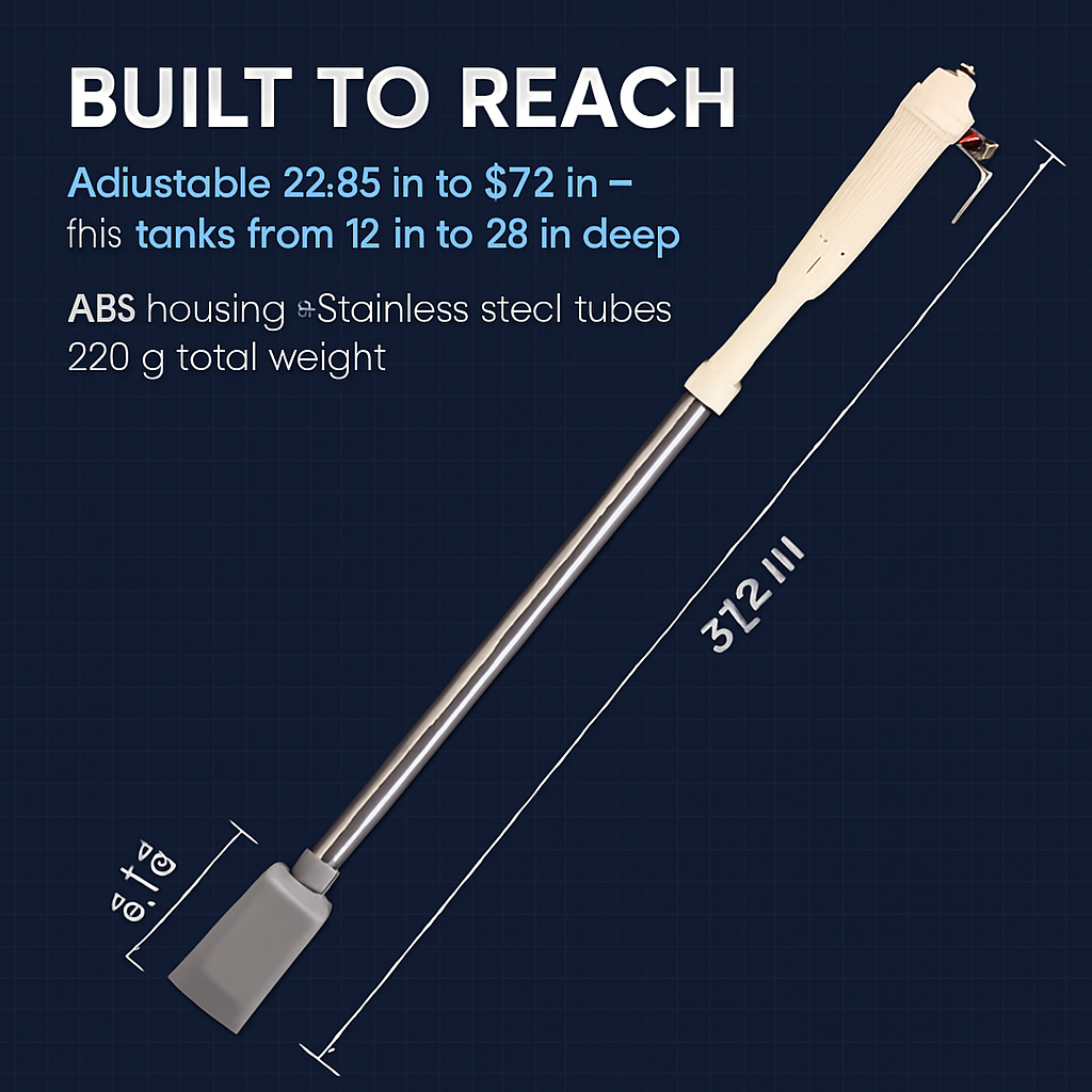 Multifunctional Aquarium Gravel Cleaner - Adjustable Tube