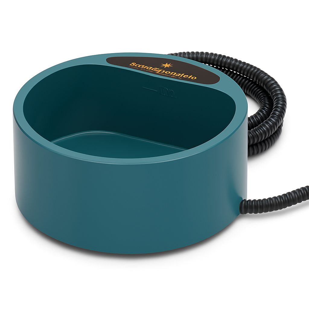 Heated Water Bowl for Dog Cat - Keeps Water Warm Indoors