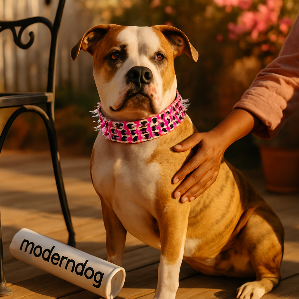 Spiked Dog Leather Collar: Everyday Wear