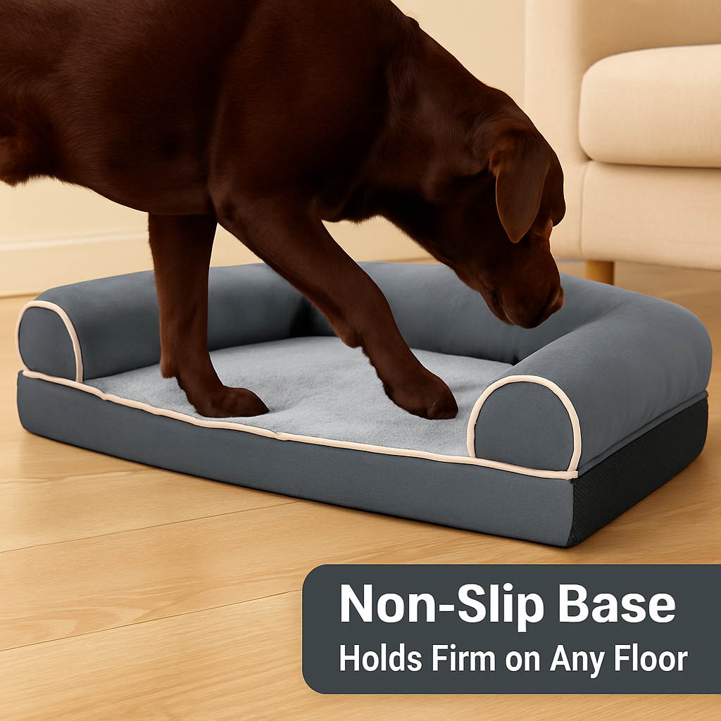 Dog Bed Sofa for Medium to Large Dogs with Washable Cover
