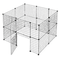 Small Animal Playpen with Door for Indoor/Outdoor Use