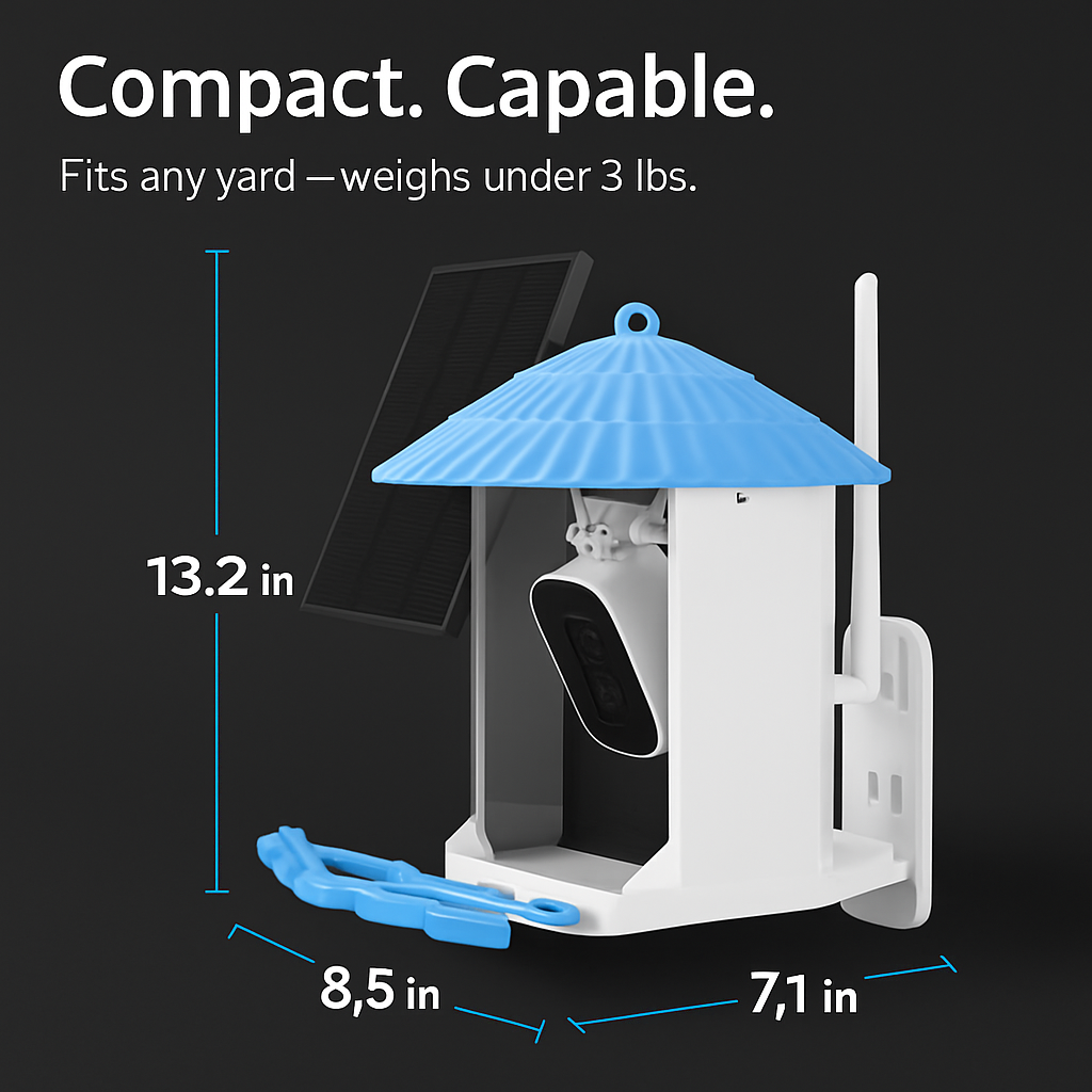 Bird Feeder Camera with AI Bird Identification