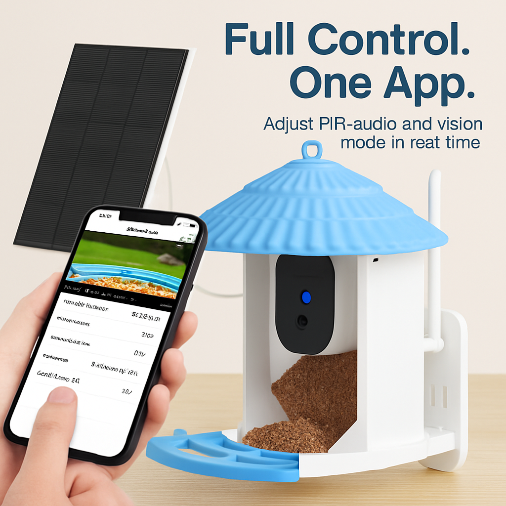 Bird Feeder Camera with AI Bird Identification