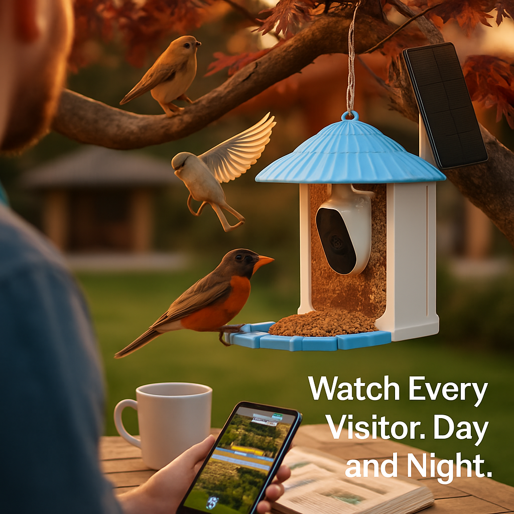 Bird Feeder Camera with AI Bird Identification