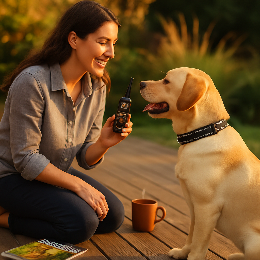 Dog Training Collar Receiver - Safe, Gentle Training Aid