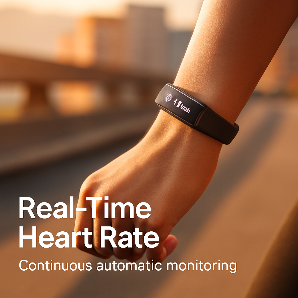 Fitness Tracker Activity Tracker Watch with Heart Rate Monitor IP67 Waterproof Smart Band Step Counter Calorie Counter Call & SMS Pedometer