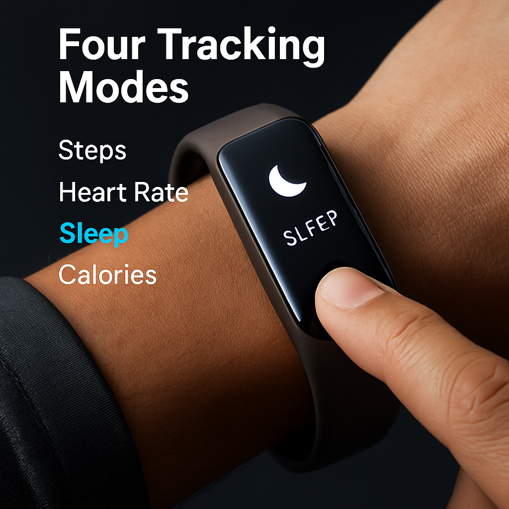Fitness Tracker Activity Tracker Watch with Heart Rate Monitor IP67 Waterproof Smart Band Step Counter Calorie Counter Call & SMS Pedometer