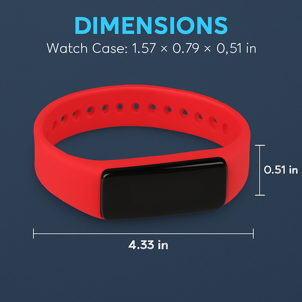 Fitness Tracker Activity Tracker Watch with Heart Rate Monitor IP67 Waterproof Smart Band Step Counter Calorie Counter Call & SMS Pedometer