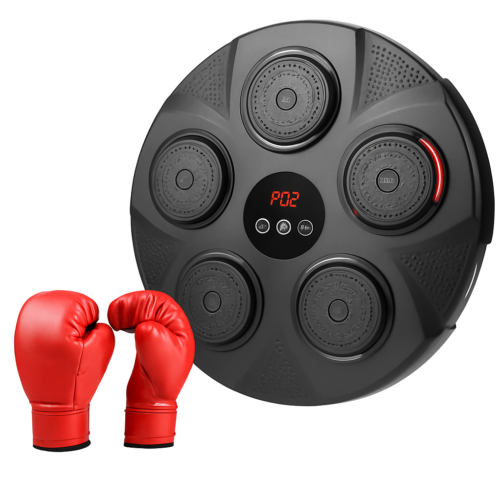Boxing Wall Target Pad with Gloves for Home Training