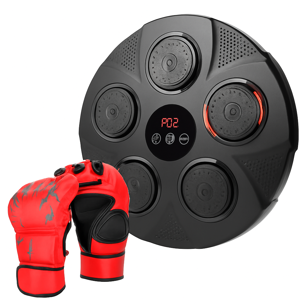 Boxing Wall Target Pad with Gloves for Home Training