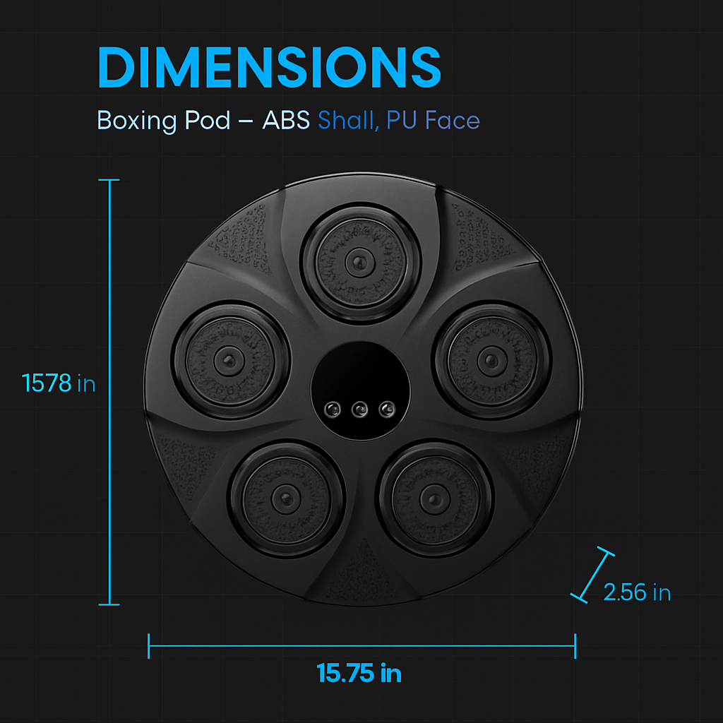 Boxing Wall Target Pad with Gloves for Home Training