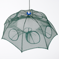 Foldable Fishing Bait Net Trap for Crab, Shrimp & Minnow