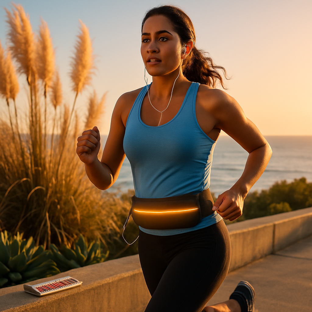 Running Belt Waterproof Waist Pack - Adjustable, Secure Run