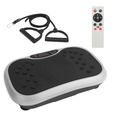 Vibration Exercise Machine With 2 Resistance Bands