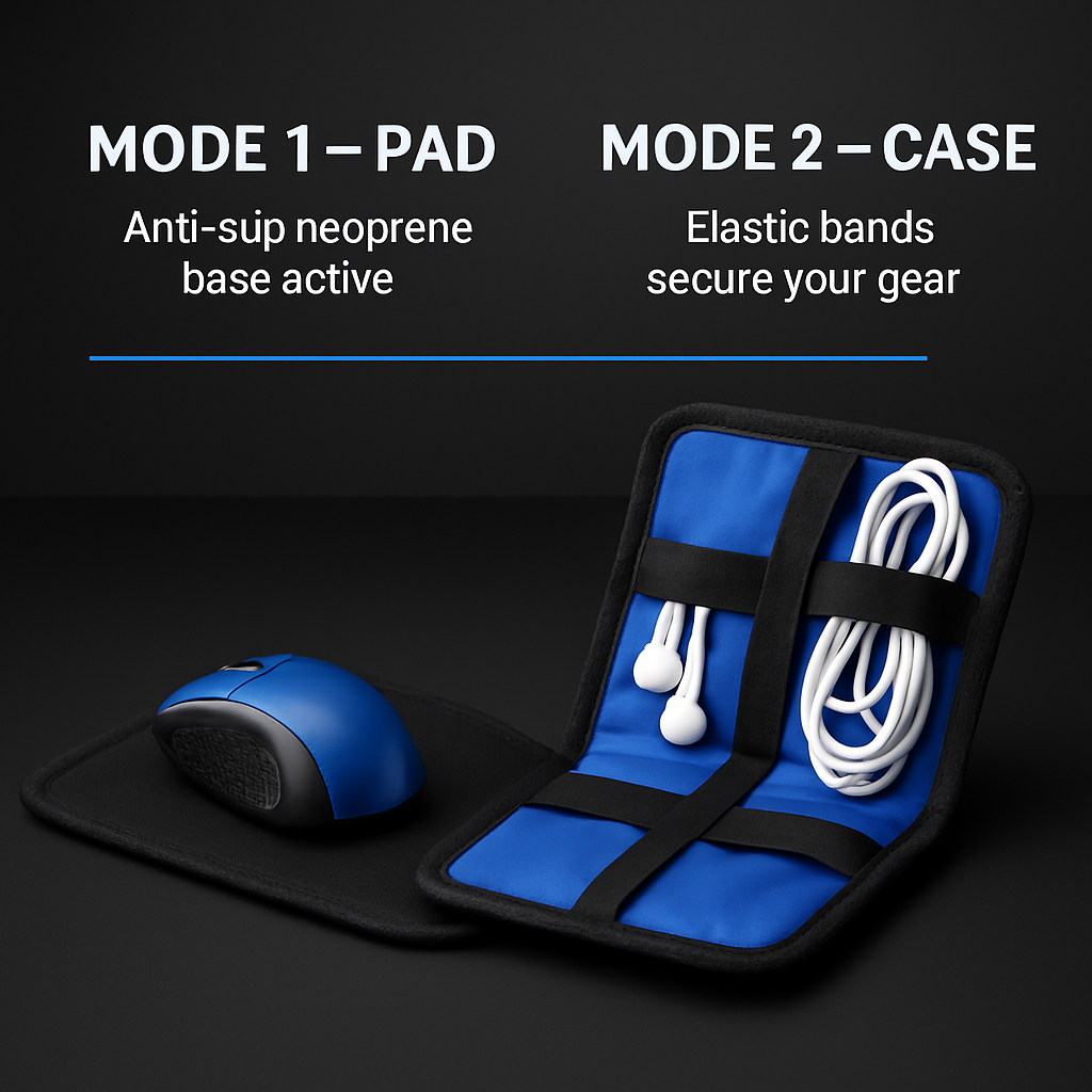 Mouse Pad Case Combo