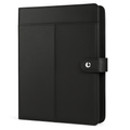 Padfolio Portfolio Folder Business Document Organizer PU Leather Padfolio Holder Case for 9.7" iPad Tablet Business Cards