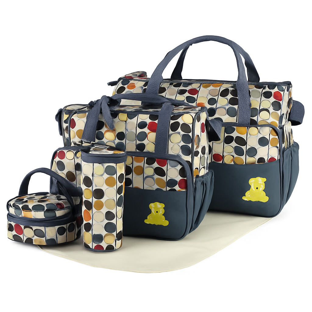 Diaper Bag Set with Changing Pad for Busy Parents