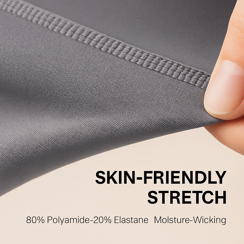 High-Waist Biker Shorts with Tummy Control for Workouts