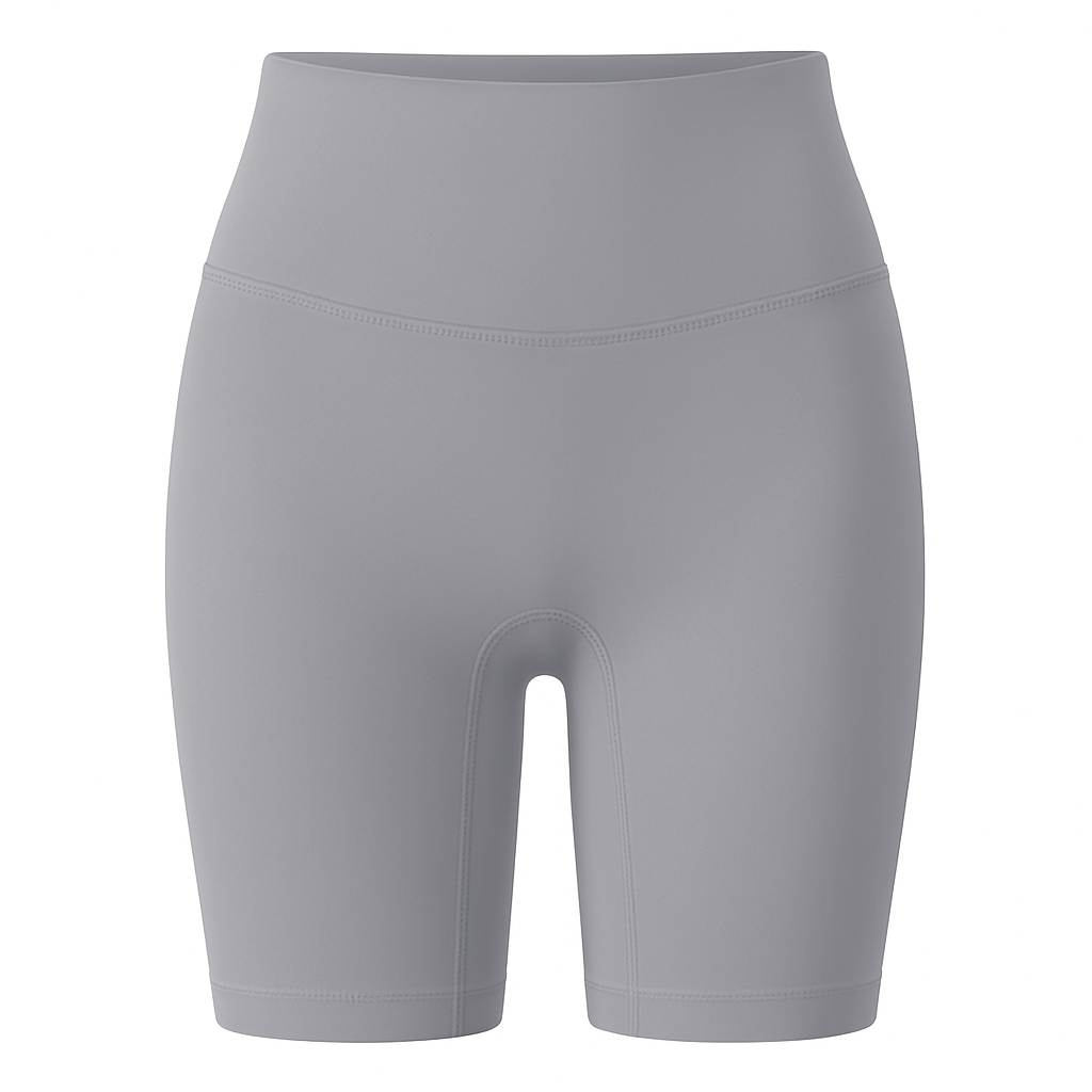 High-Waist Biker Shorts with Tummy Control for Workouts