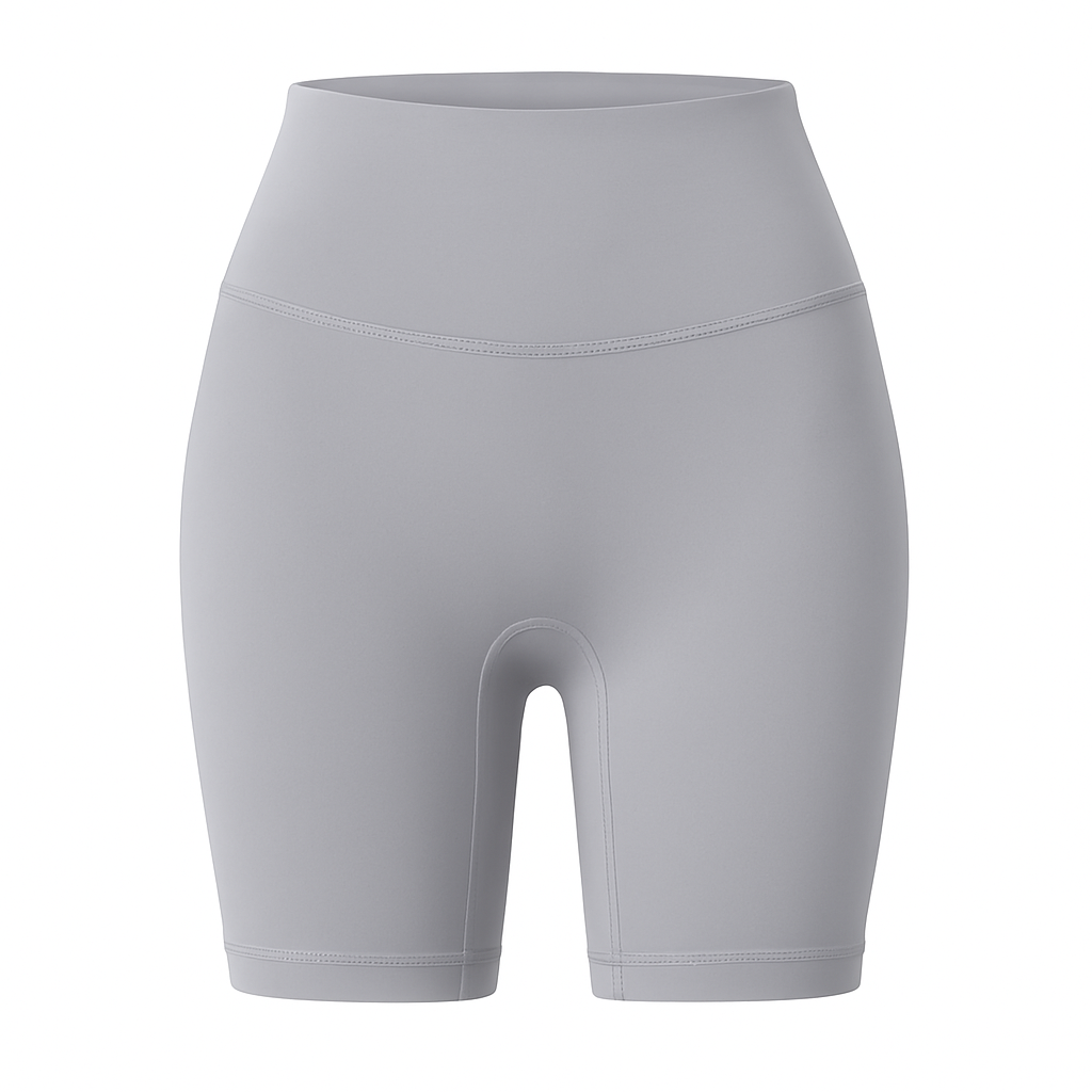 High-Waist Biker Shorts with Tummy Control for Workouts
