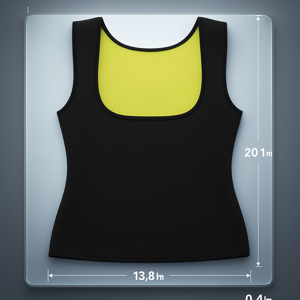 Body Shaper Sauna Vest for Workouts - Comfort Fit
