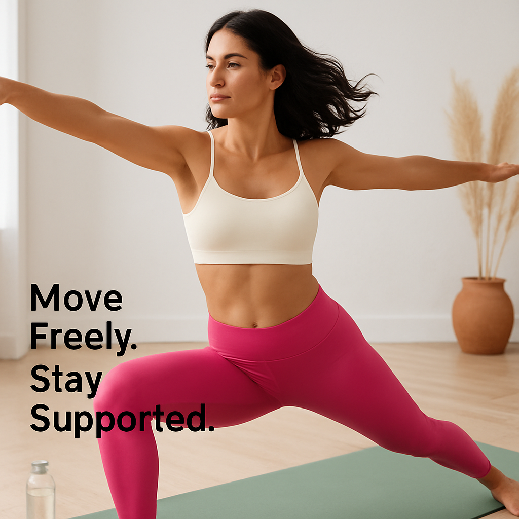 Women Sport Bras with Removable Pads, Low-Impact Square Neck