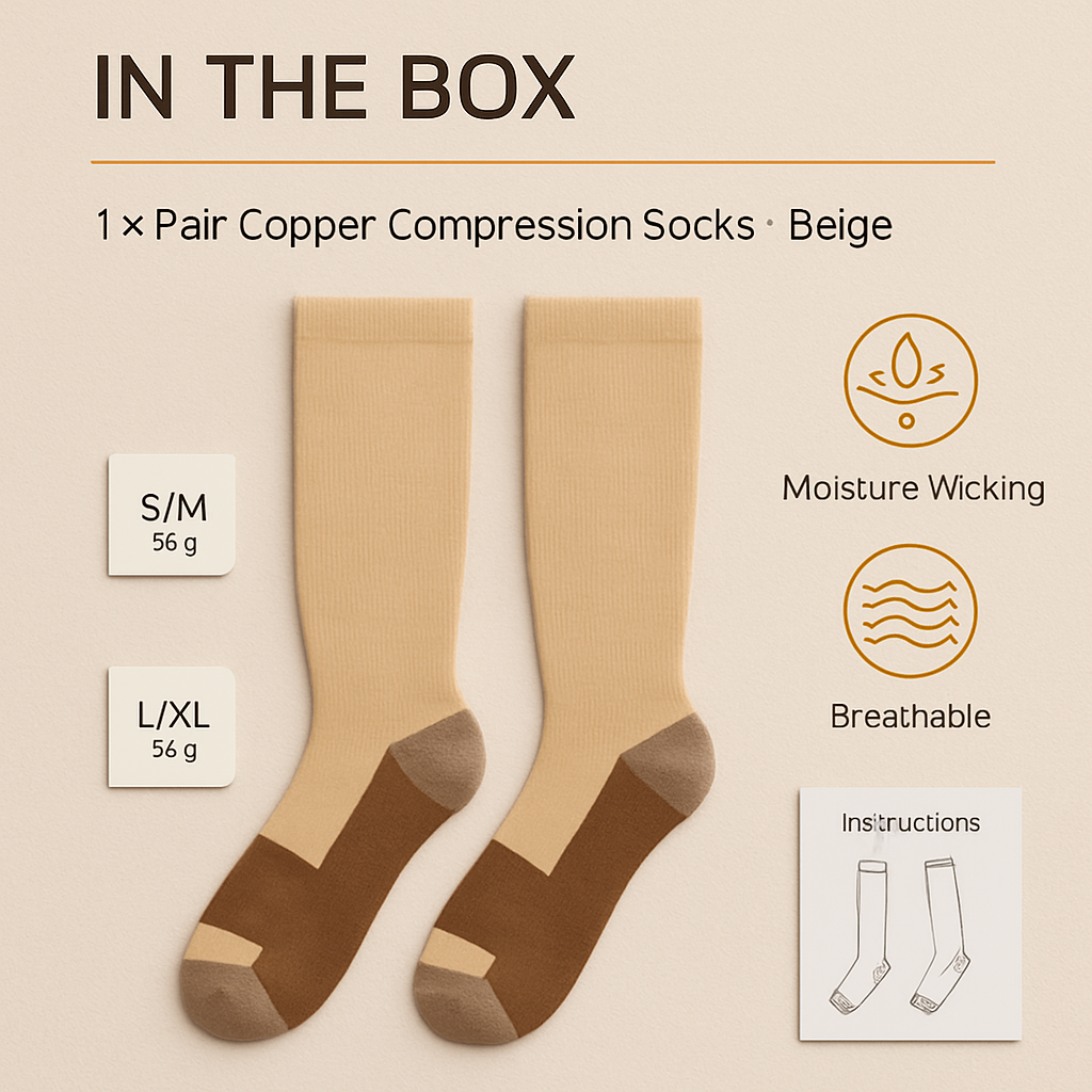 Compression Socks for Support and Recovery