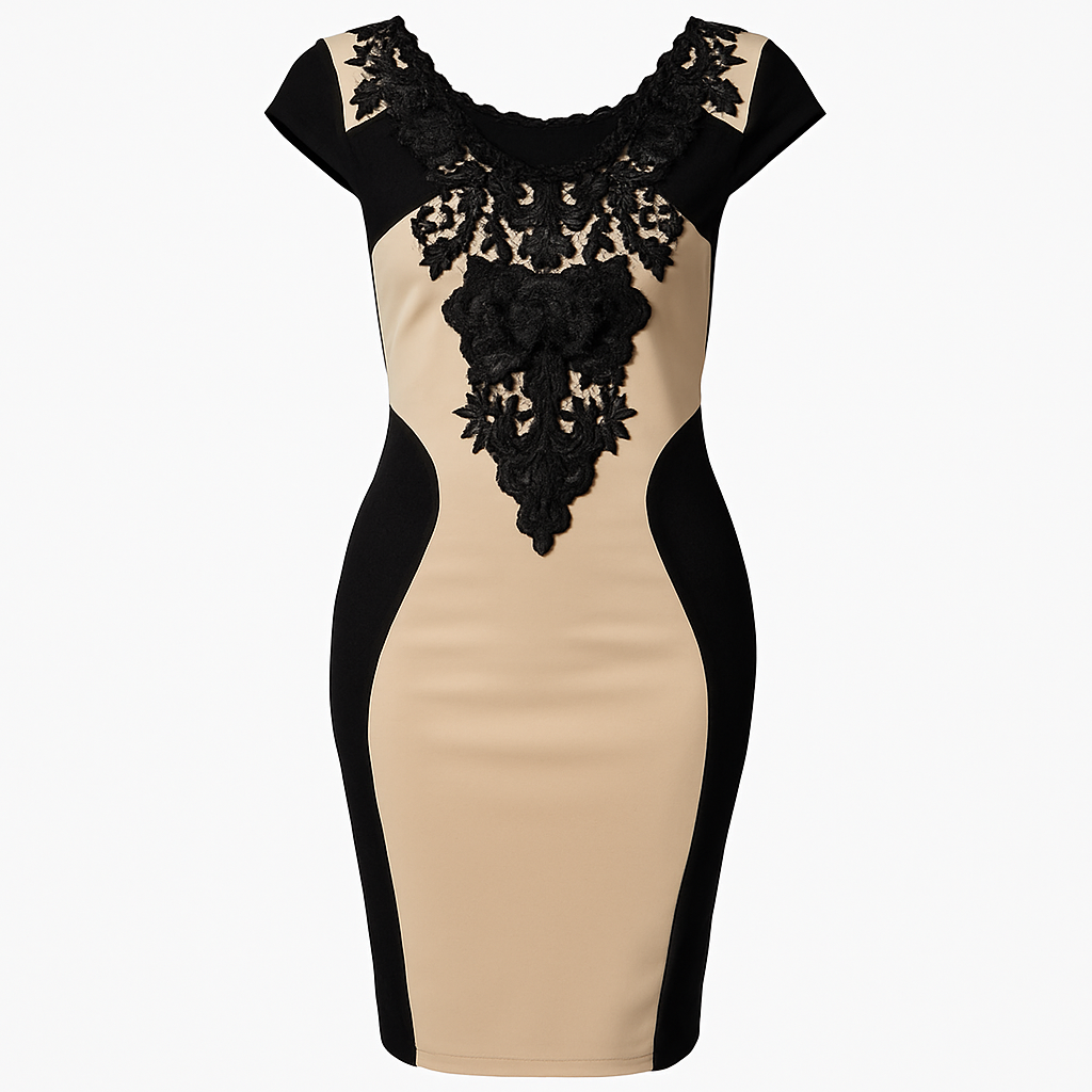 Evening Dress - Elegant Cocktail Nightwear for Evening