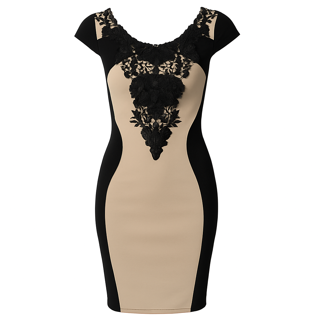Evening Dress - Elegant Cocktail Nightwear for Evening