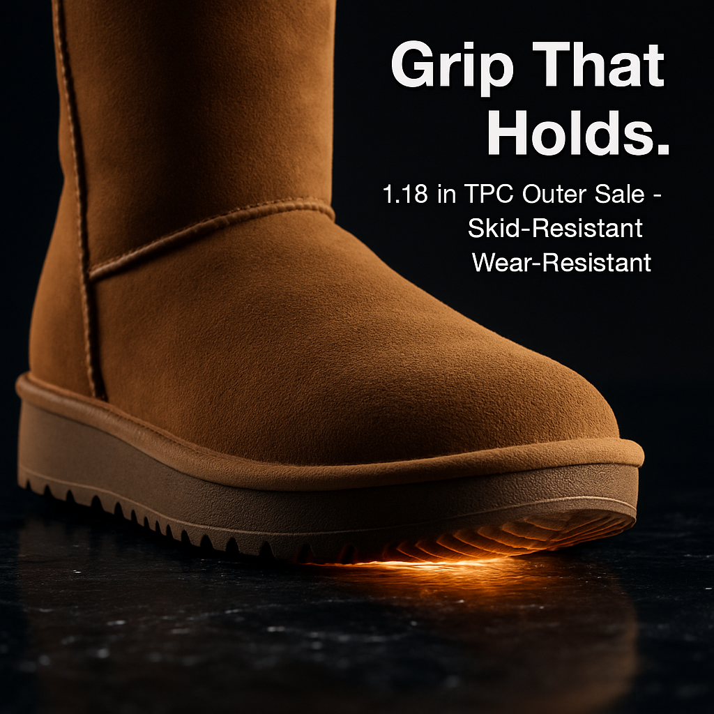 Snow Boots - Waterproof Faux Suede Mid-Calf with Warm Lining
