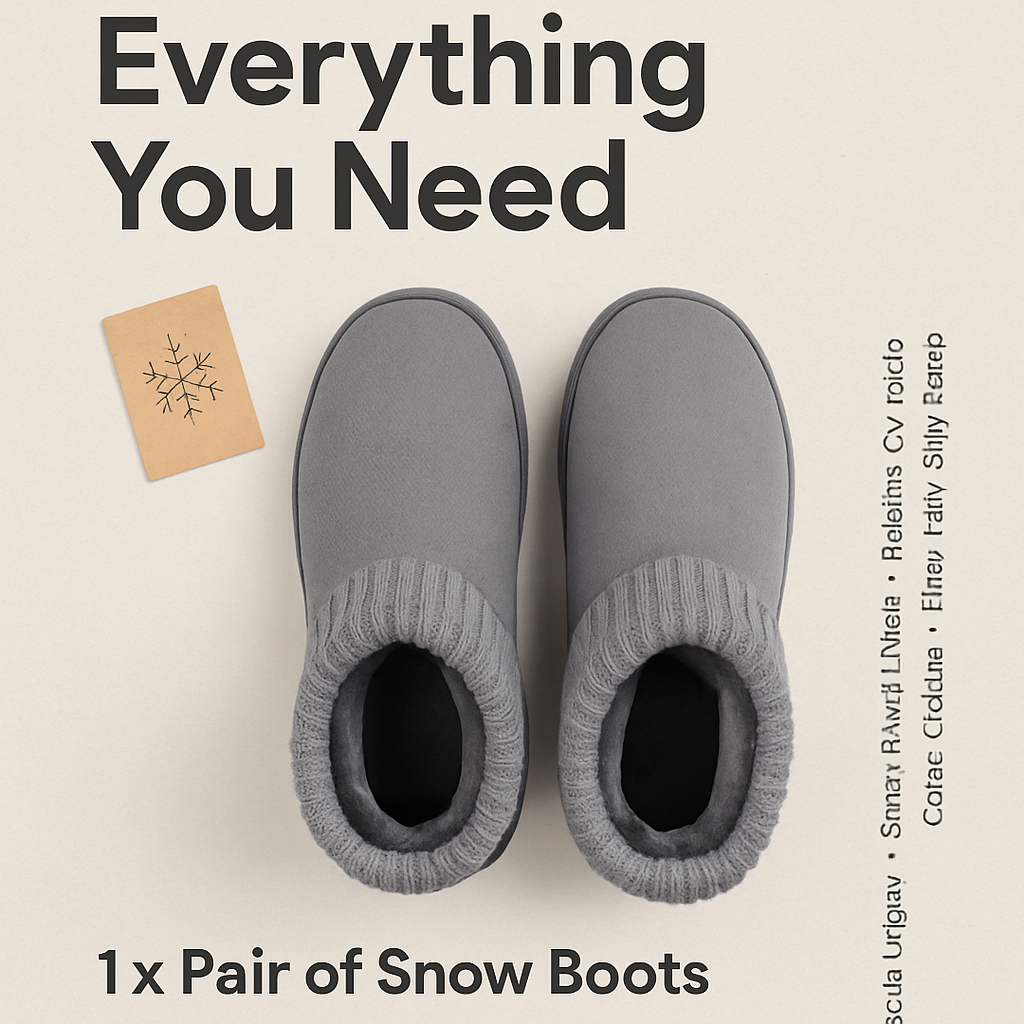 Women Snow Boots Suede Mid-Calf with Knit Lining