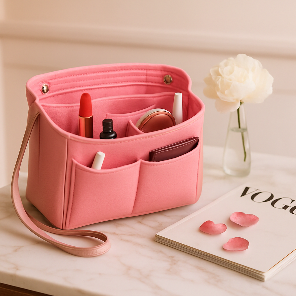 Felt Handbag Insert Organizer for Purses and Totes