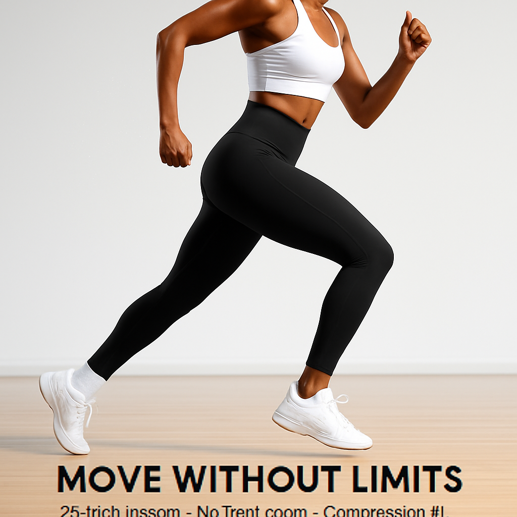 Women's High Waist Leggings with Tummy Control