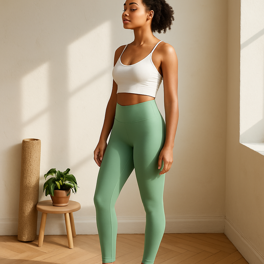 Women's High Waist Leggings with Tummy Control
