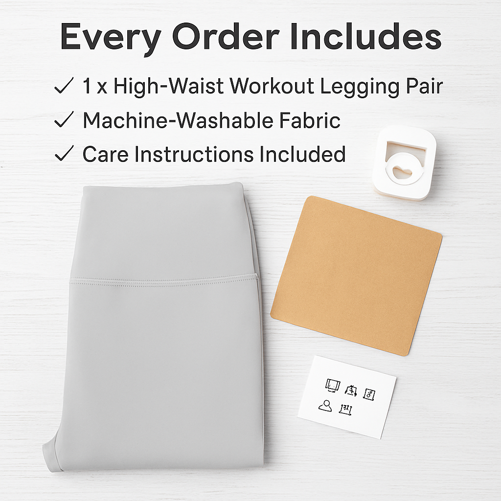 Women's High Waist Leggings with Tummy Control