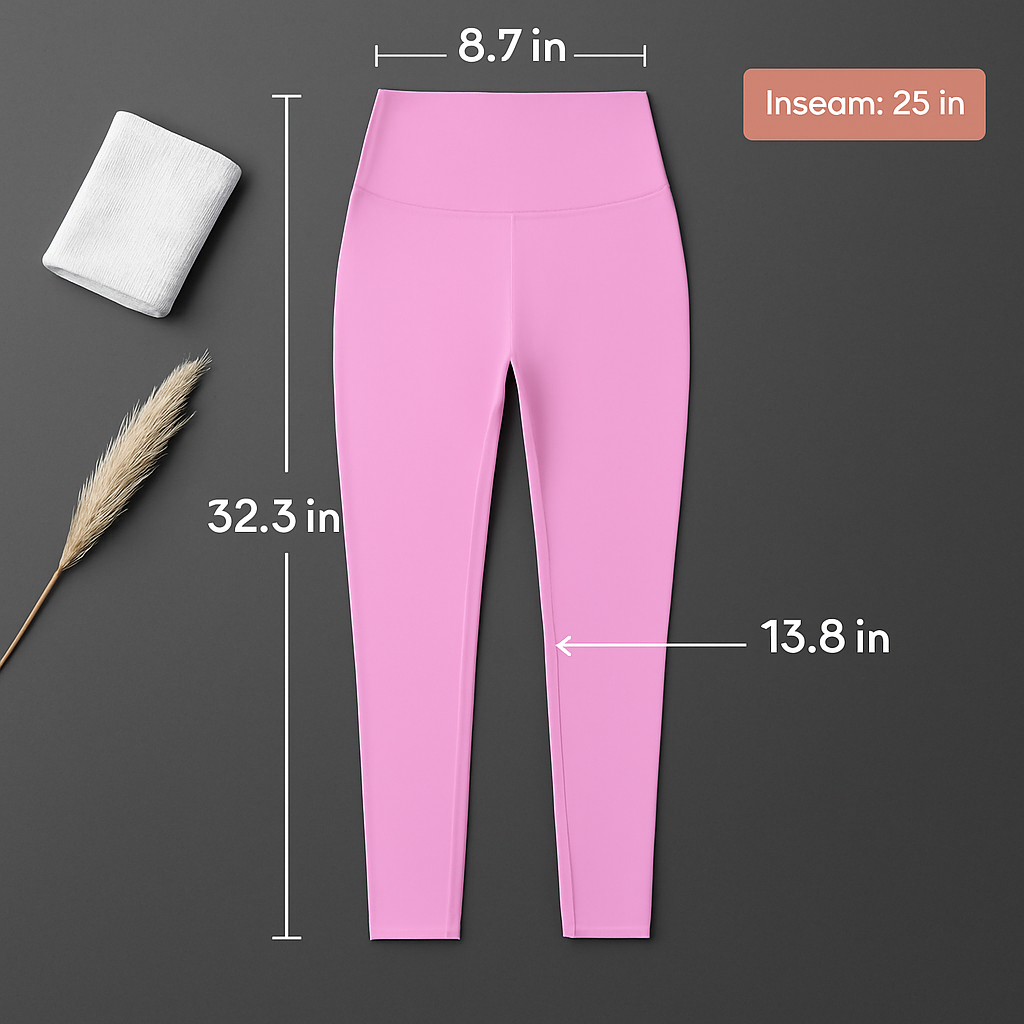 Women's High Waist Leggings with Tummy Control