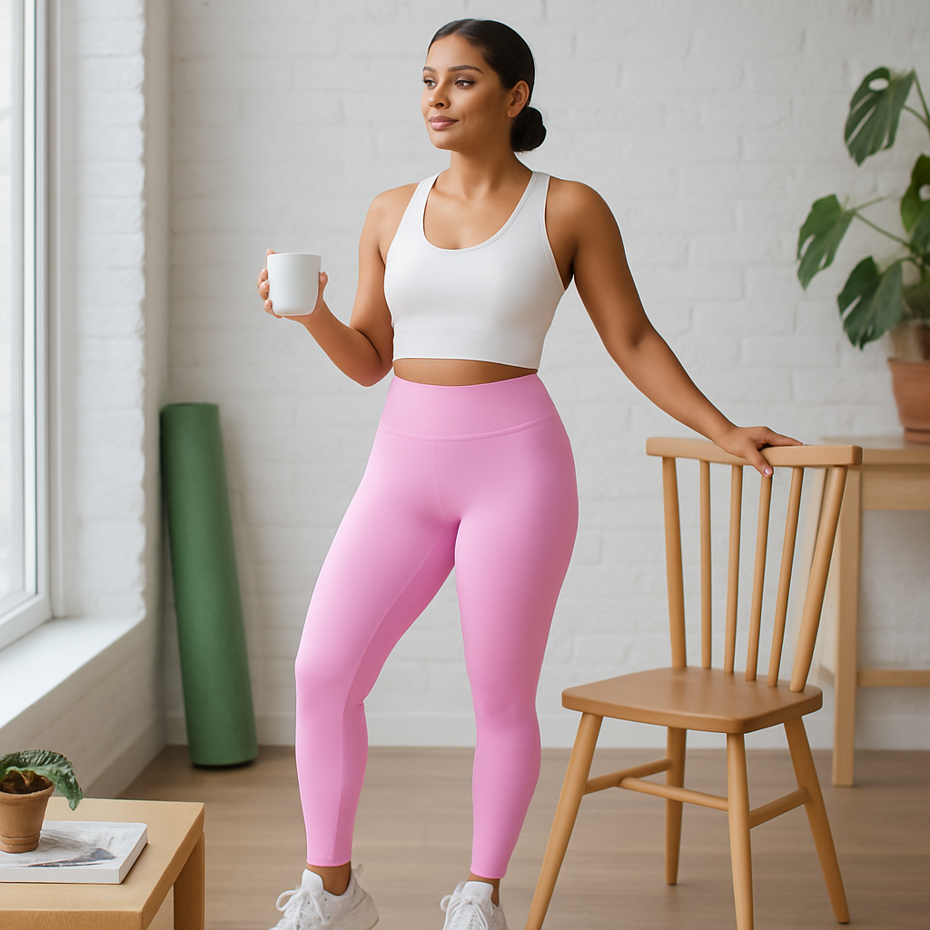Women's High Waist Leggings with Tummy Control