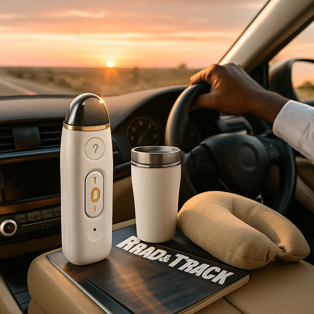Handheld car massage atomizer for nano mist hydration