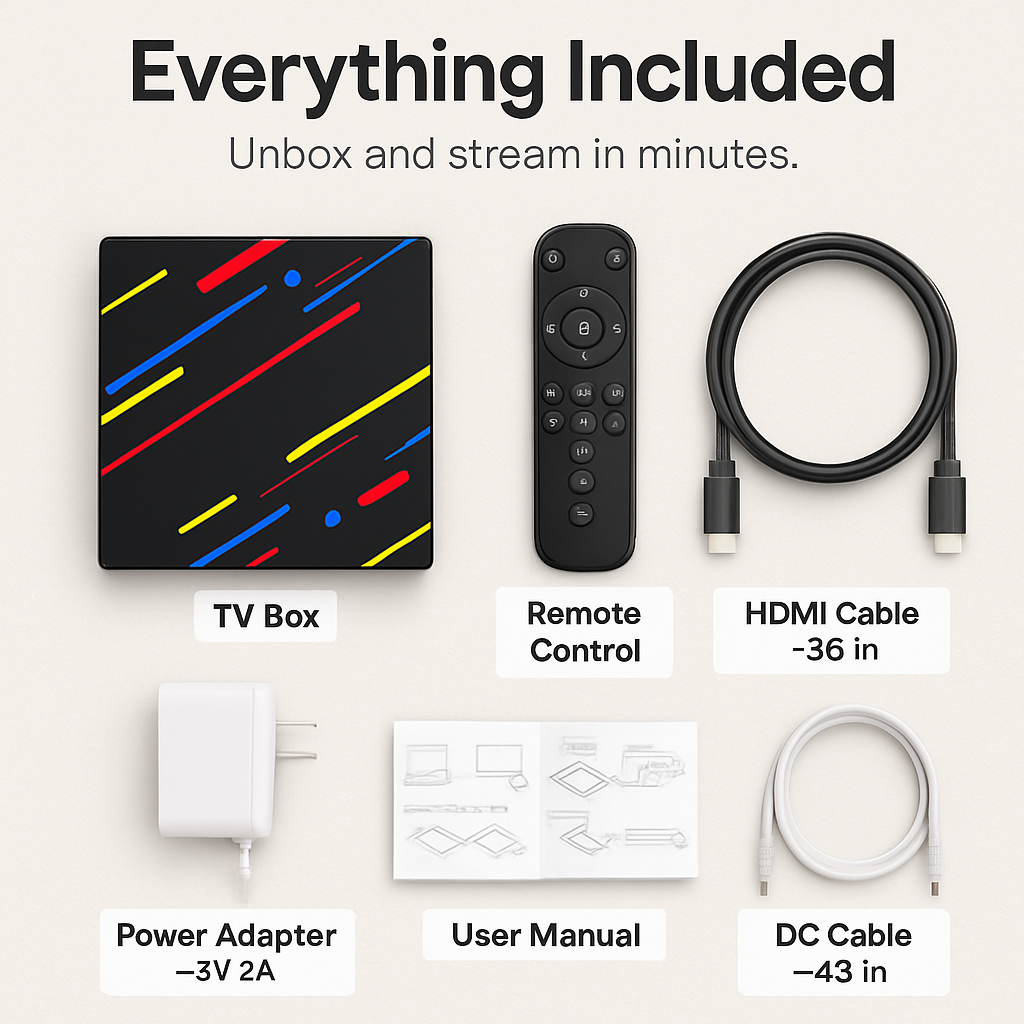 H96 Max+ Android TV Box for Fast Streaming