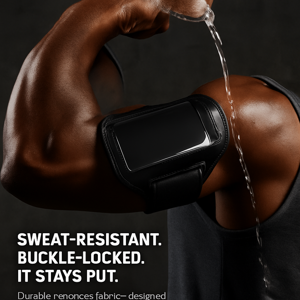 Phone Armband Case Adjustable Sweat-Resistant for Running