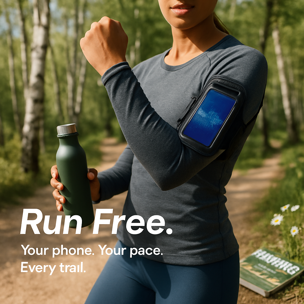 Phone Armband Case Adjustable Sweat-Resistant for Running