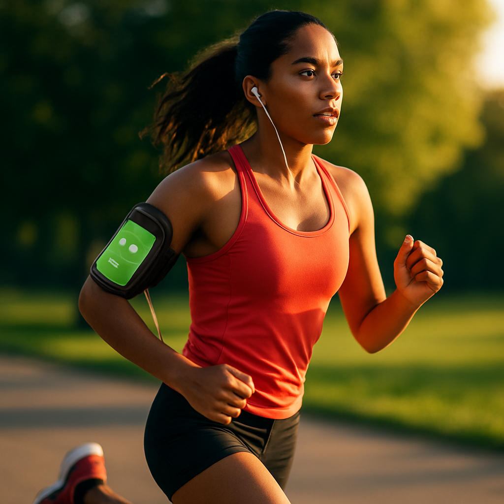 Phone Armband Case Adjustable Sweat-Resistant for Running