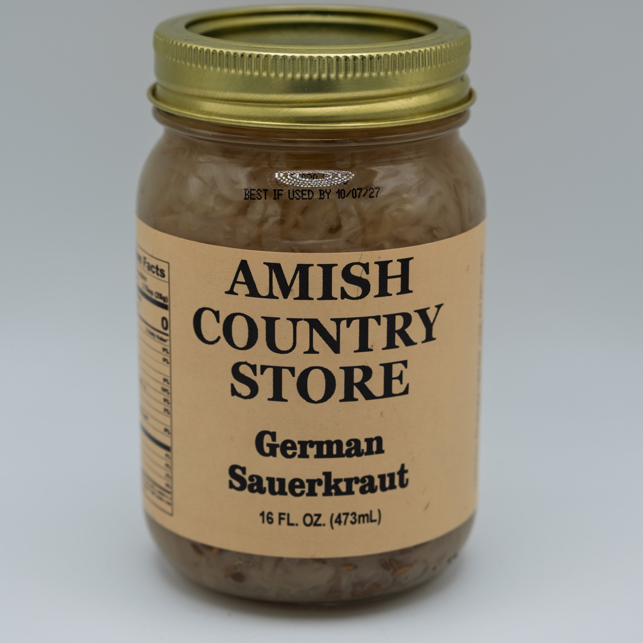 Old-Fashioned German Sauerkraut | Amish Country Store | 16 oz