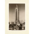 Vintage Lined Notebook Empire State Building, New York City - Paperback