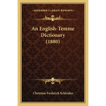 An English-Temme Dictionary (1880) - Paperback