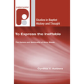 To Express the Ineffable - Paperback