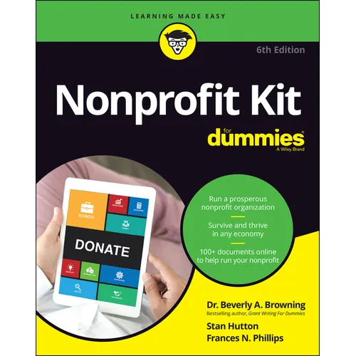 Nonprofit Kit for Dummies - Paperback
