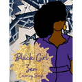 Black Girl Zen Coloring Book - Paperback