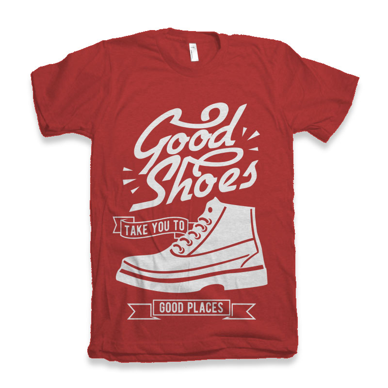 Good Shoes Men's Bamboo Viscose/Organic Cotton Short Sleeve Graphic T-Shirt